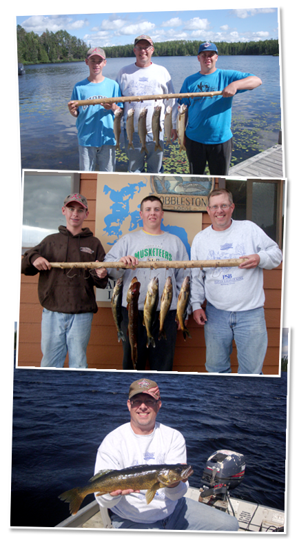 Thank you for the fishing trip Cobblestone Lodge