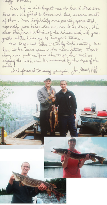 Cobblestone Lodge Guest Letters